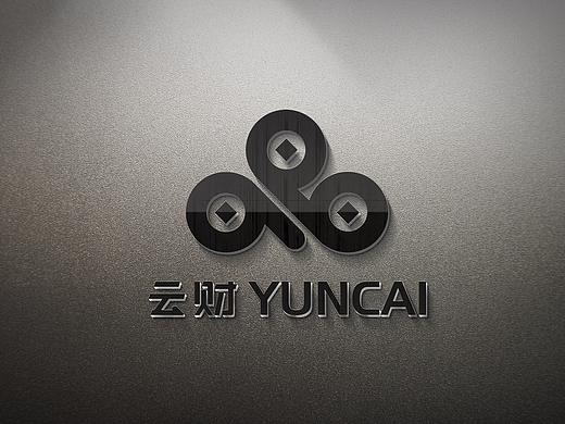 湖南云财LOGO设计