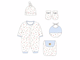 婴儿系列款式图