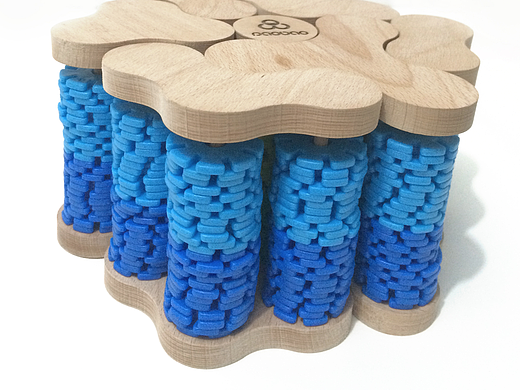 儿童玩具雪花片包装设计