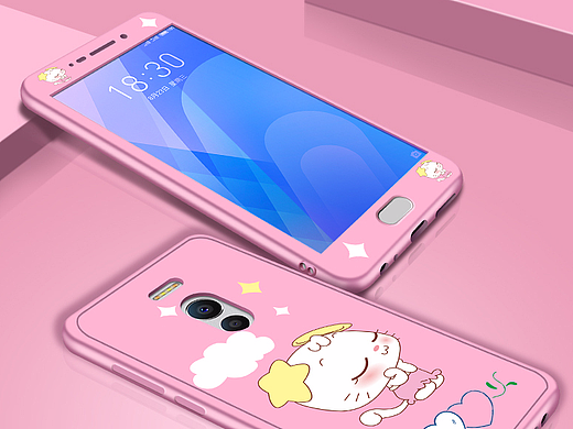 卡通风格手机壳详情页