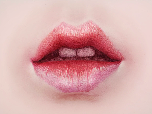【红唇2】彩铅画