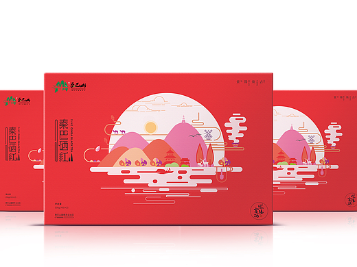 陕西秦巴山富硒茶业新品包装-厚启设计