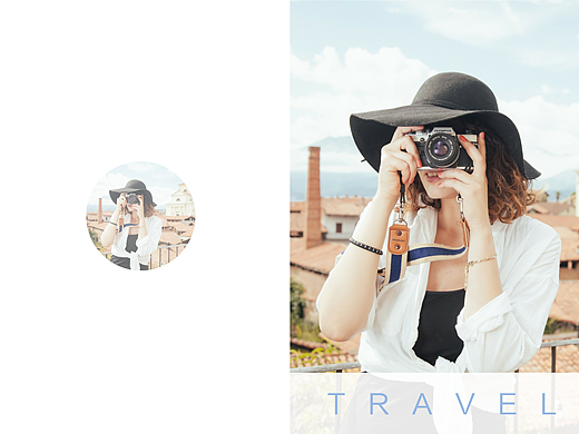 旅行纪念册照片书模板