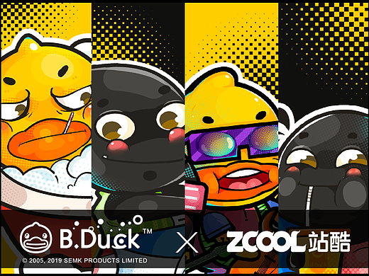 B.Duck小黄鸭 x ZCOOL站酷联名扑克