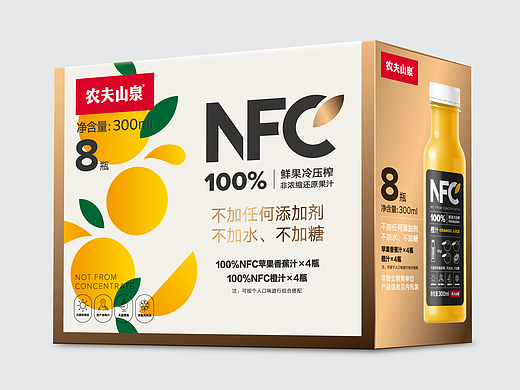 农夫山泉 NFC100%果汁礼盒