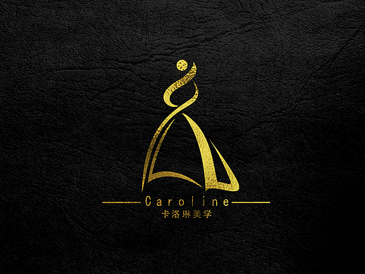 卡洛琳  婚纱logo