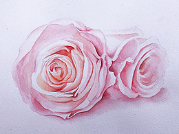 一副水彩练习作