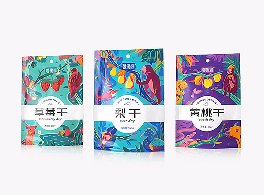 果干/蜜饯包装设计2 静行设计