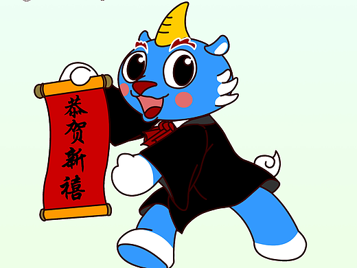 瀛和吉祥物设计方案（个人主页-ZMjI3NDIyMzI=） - 概念设定 - 站酷设计师空蓝岛原创素材 - 站酷ZCOOL