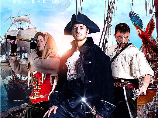 【海盜船長電影海報(bào)合成】（個(gè)人主頁-ZMjIyNDM3NzI=） - 運(yùn)營設(shè)計(jì) - 站酷設(shè)計(jì)師Sidney_L原創(chuàng)素材 - 站酷ZCOOL