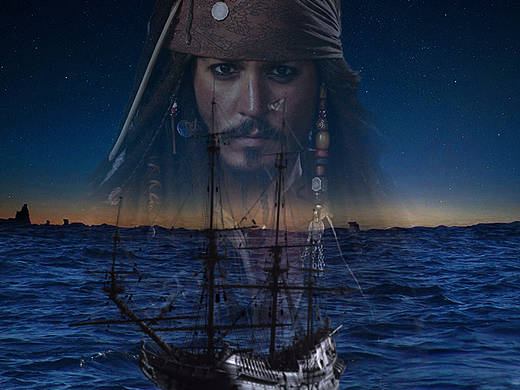 加勒比海盗海报（个人主页-ZMjI0ODM1NzI=） - 海报 - 站酷设计师狂狂KM原创素材 - 站酷ZCOOL