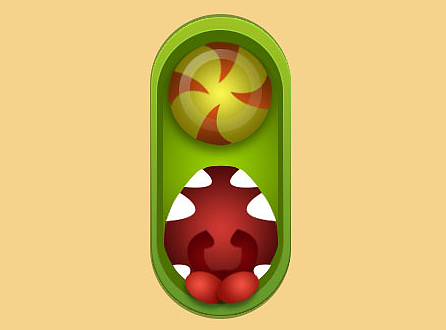 舌头按钮（图标）