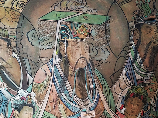 永乐壁画（个人主页-ZMTkyMjM2Mjg=） - 绘画 - 站酷设计师青色设计原创素材 - 站酷ZCOOL