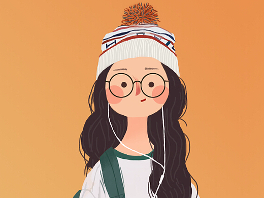 每周一个小女孩(临摹)