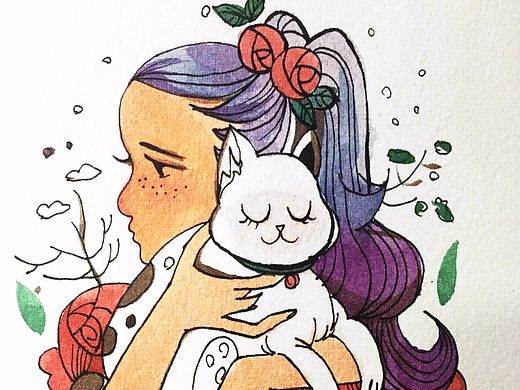 繪畫（個人主頁-ZMjMwMjAxOTI=） - 創(chuàng)作習(xí)作 - 站酷設(shè)計師小栗嶼原創(chuàng)素材 - 站酷ZCOOL