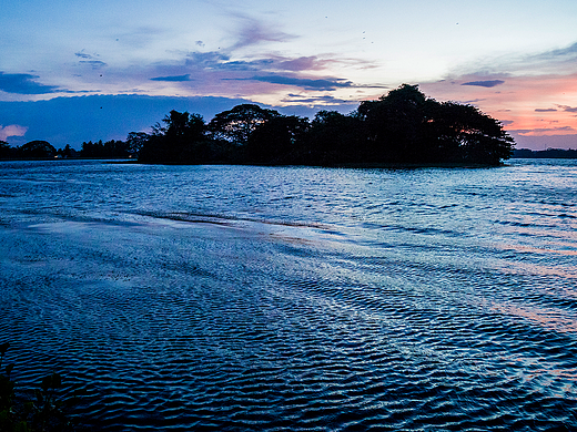 斯里兰卡.湖边.黄昏