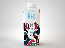 蒙牛嗨Mike牛奶包装