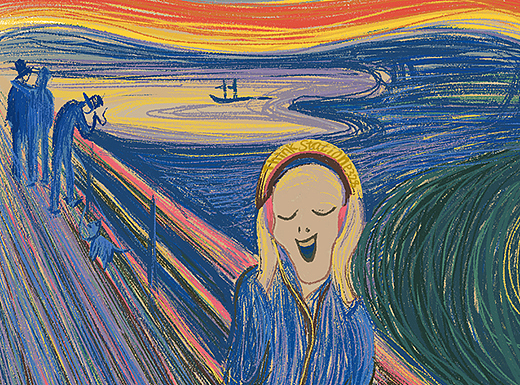 享受吶喊-Think StationP238（個人主頁-ZNDEwMTE1NjA=） - 海報 - 站酷設(shè)計師魚呢原創(chuàng)素材 - 站酷ZCOOL