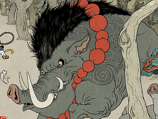 荒诞水浒系列之野猪林