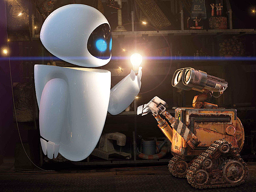 瓦力和伊娃（個(gè)人主頁-ZMjU0NDI3Mjg=） - 海報(bào) - 站酷設(shè)計(jì)師星火傳媒工作室原創(chuàng)素材 - 站酷ZCOOL