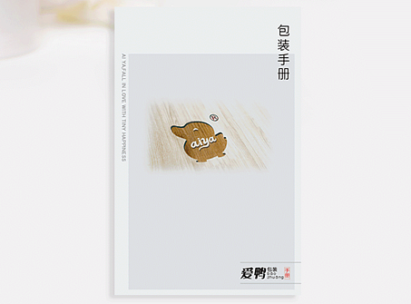 江苏益客（爱鸭食品）包装画册设计