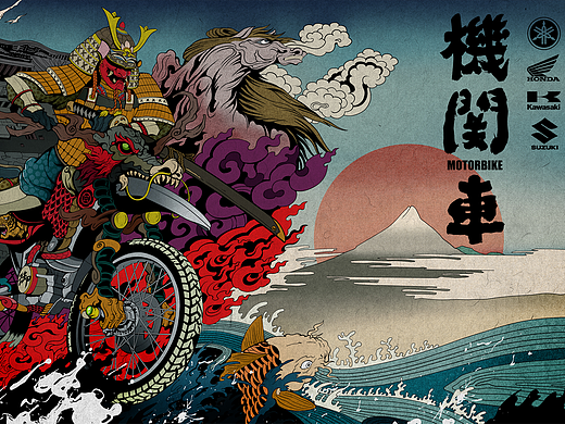 武士战车