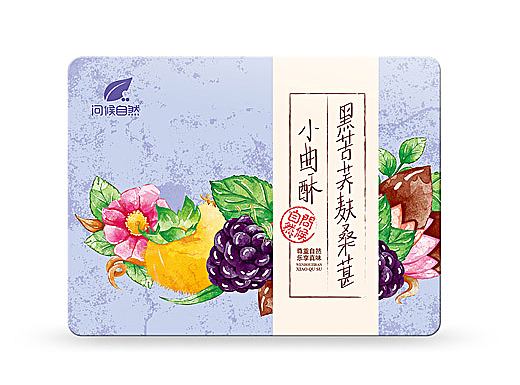 【食品包装】问候自然糕点包装设计