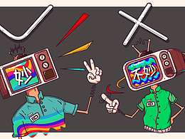 “妙不妙”节目头图——矢量插画