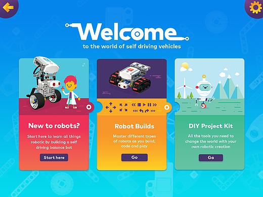 机器人人欧美市场软件UI