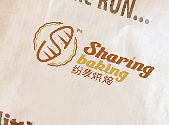 纷享烘焙丨烘焙连锁品牌丨logo设计