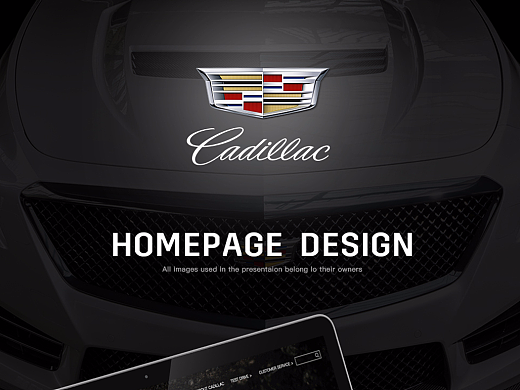 Cadillac凯迪拉克企业官网设计