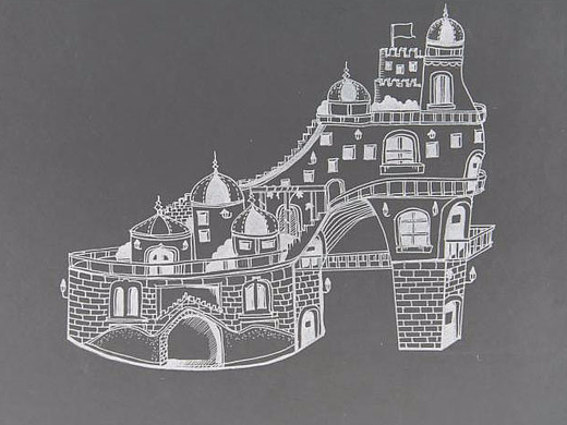 住在高跟鞋里的公主（個(gè)人主頁-ZMjQ1ODk4MTY=） - 商業(yè)插畫 - 站酷設(shè)計(jì)師15104712062CVB原創(chuàng)素材 - 站酷ZCOOL