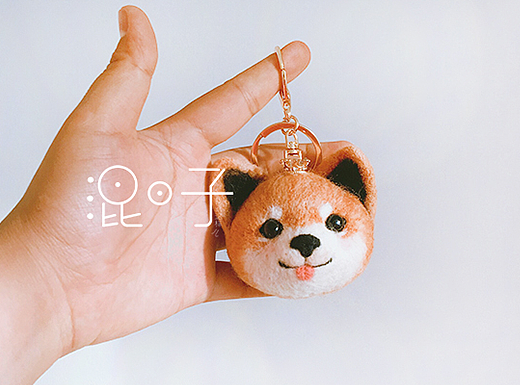 小柴犬钥匙挂