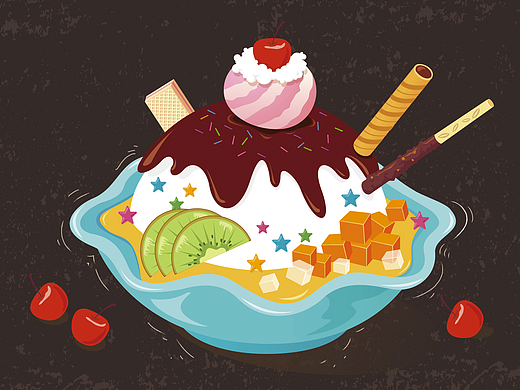 咖啡店开业的宣传海报