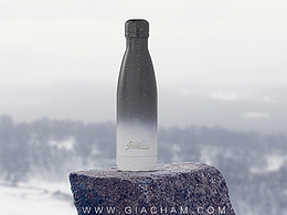 嘉臣工貿(mào)-星垂保溫杯海報文案 詩和遠方