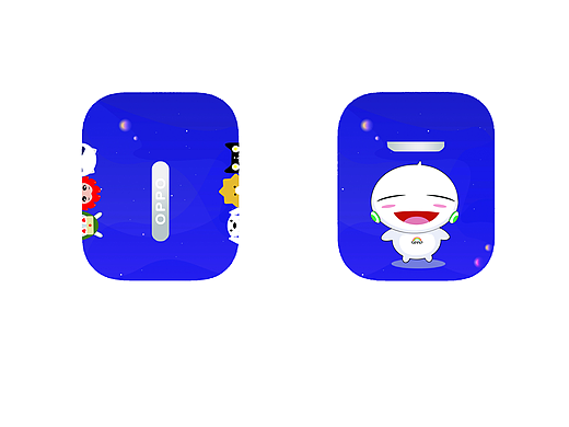 OPPO耳機(jī)盒設(shè)計(jì)（個(gè)人主頁-ZNDE1NDgyODQ=） - 圖案 - 站酷設(shè)計(jì)師柚子很甜i原創(chuàng)素材 - 站酷ZCOOL