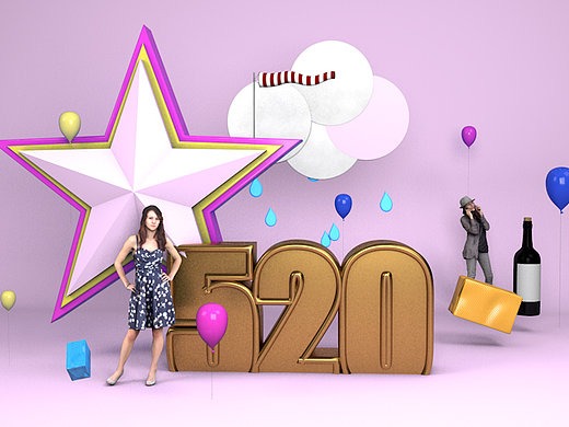 520電商促銷場景（個人主頁-ZMjMzMTMxMDQ=） - 場景 - 站酷設計師古里咕力原創(chuàng)素材 - 站酷ZCOOL