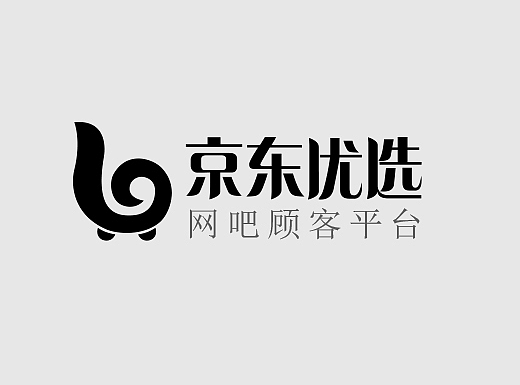 京东优选logo草图