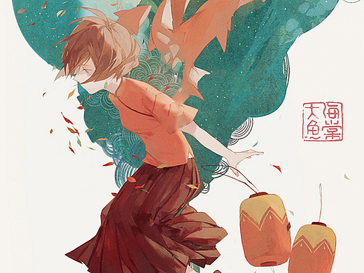 主题图标设计（大鱼海棠）