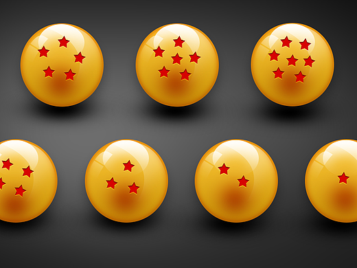 七龍珠（個(gè)人主頁(yè)-ZMjM2OTUxNTY=） - 圖標(biāo) - 站酷設(shè)計(jì)師樓臺(tái)煙雨z原創(chuàng)素材 - 站酷ZCOOL