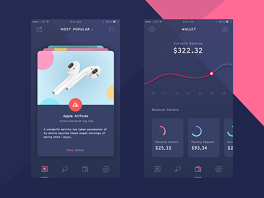 APP UI页面（临摹作品）（个人主页-ZMjI1NDA0NDg=） - APP界面 - 站酷设计师王二_ErWang原创素材 - 站酷ZCOOL