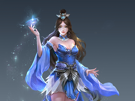 女法师