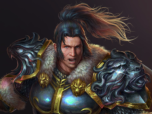 瓦里安国王（个人主页-ZMjA1NTE2ODA=） - 游戏原画 - 站酷设计师朝阳皮皮虎原创素材 - 站酷ZCOOL