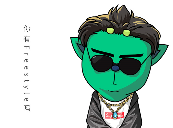 小佰-吉祥物设计