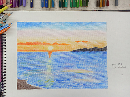 手绘作品-彩铅