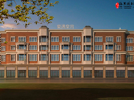 【酒店外观简欧】----------------一个就够了（个人主页-ZMjMxMDM2MDg=） - 家装设计 - 站酷设计师liang007原创素材 - 站酷ZCOOL