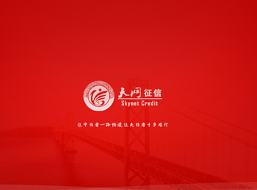 征信WEB网页设计“天网征信”
