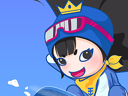 騰訊王卡品牌形象吉祥物-雪寶