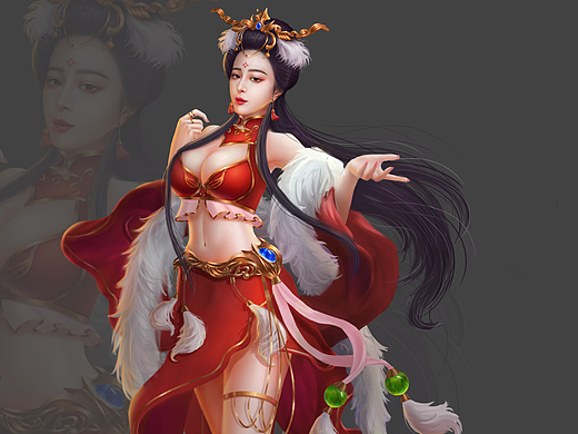 范爷（个人主页-ZMjI1NTg3MjQ=） - 游戏原画 - 站酷设计师木渺渺兮原创素材 - 站酷ZCOOL