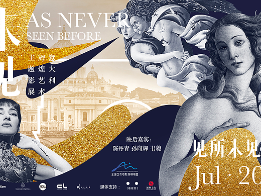 2017执行的各类电影展-主视觉及延展